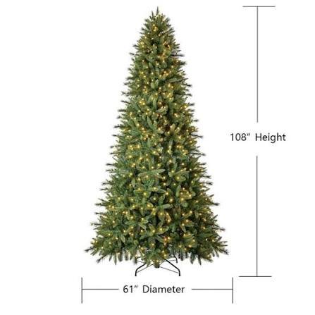 9 ft Grand Maysville Pine